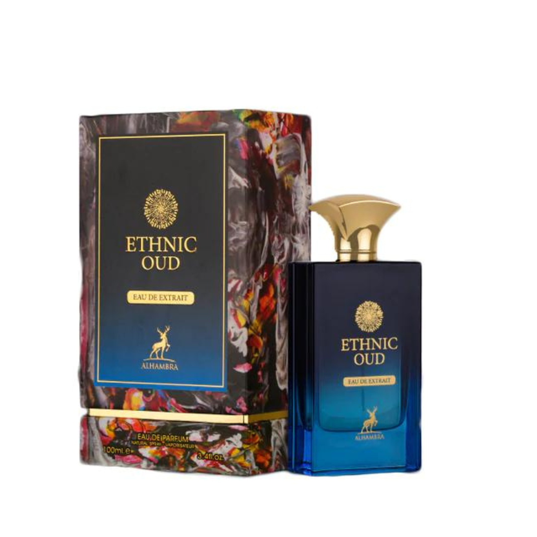 Ethnic Oud Eau de Parfum 100ml by Alhambra for Men